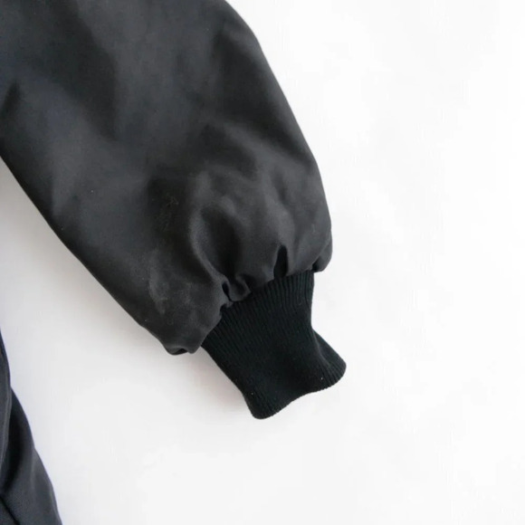 Vintage Edco 80's Black Snowmobile & Ski Winter  jacket Coat - Picture 6 of 14